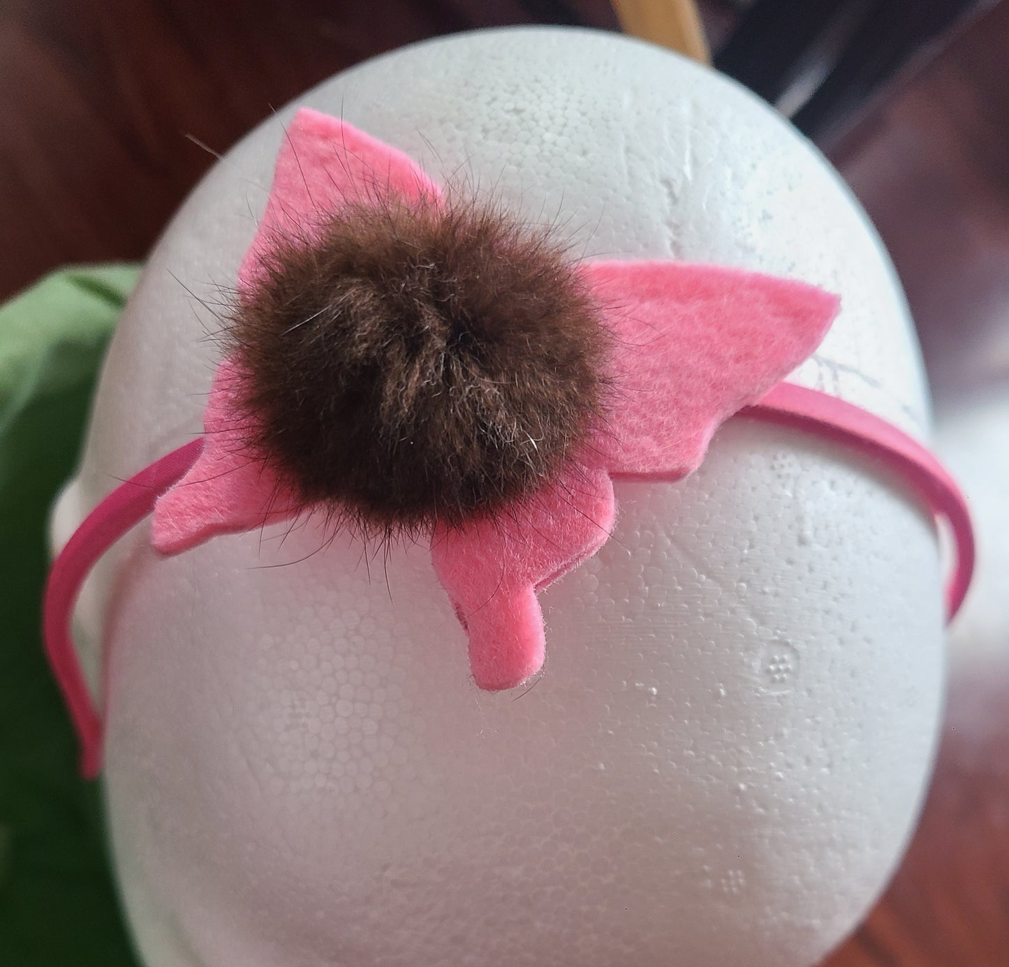 Pink Butterfly Sea Otter Puffle Headband